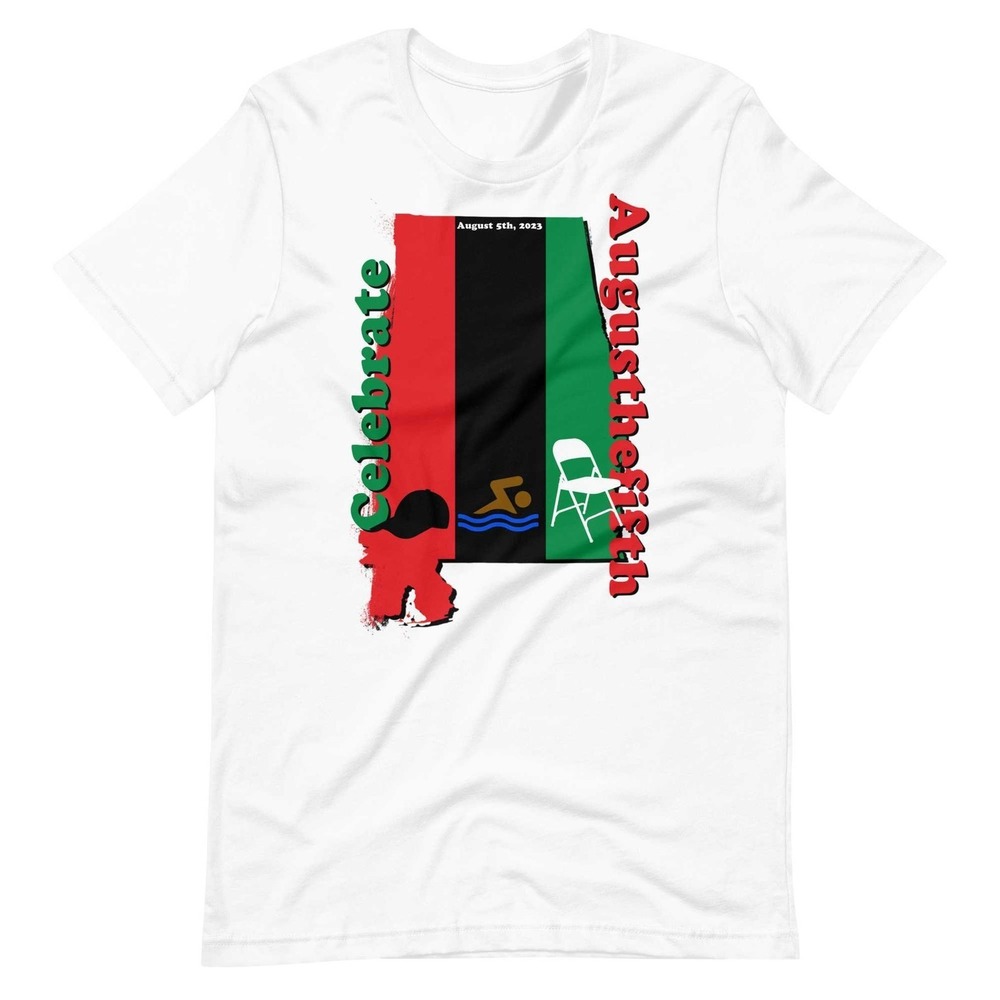Augusthefifth T-Shirt Unisex Cotton Blend Tee White